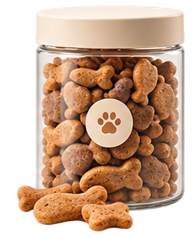 Tender bite-sized organic cat treats